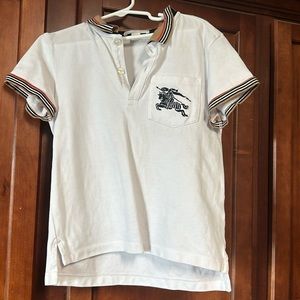 Burberry unisex collar shirt